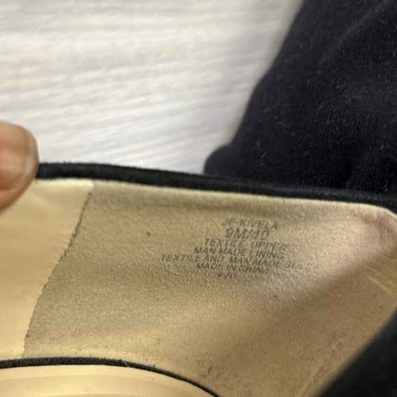 Jessica Simpson Kivela Pump Elegant Black Womens Heels Slip On Pointed Toe Sz 9M - Picture 10 of 13